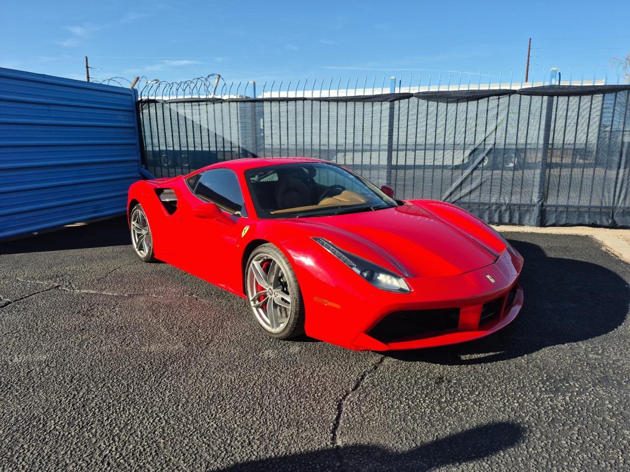 2016 Ferrari 488, VIN ZFF79ALA5G0214993 — Auction photo