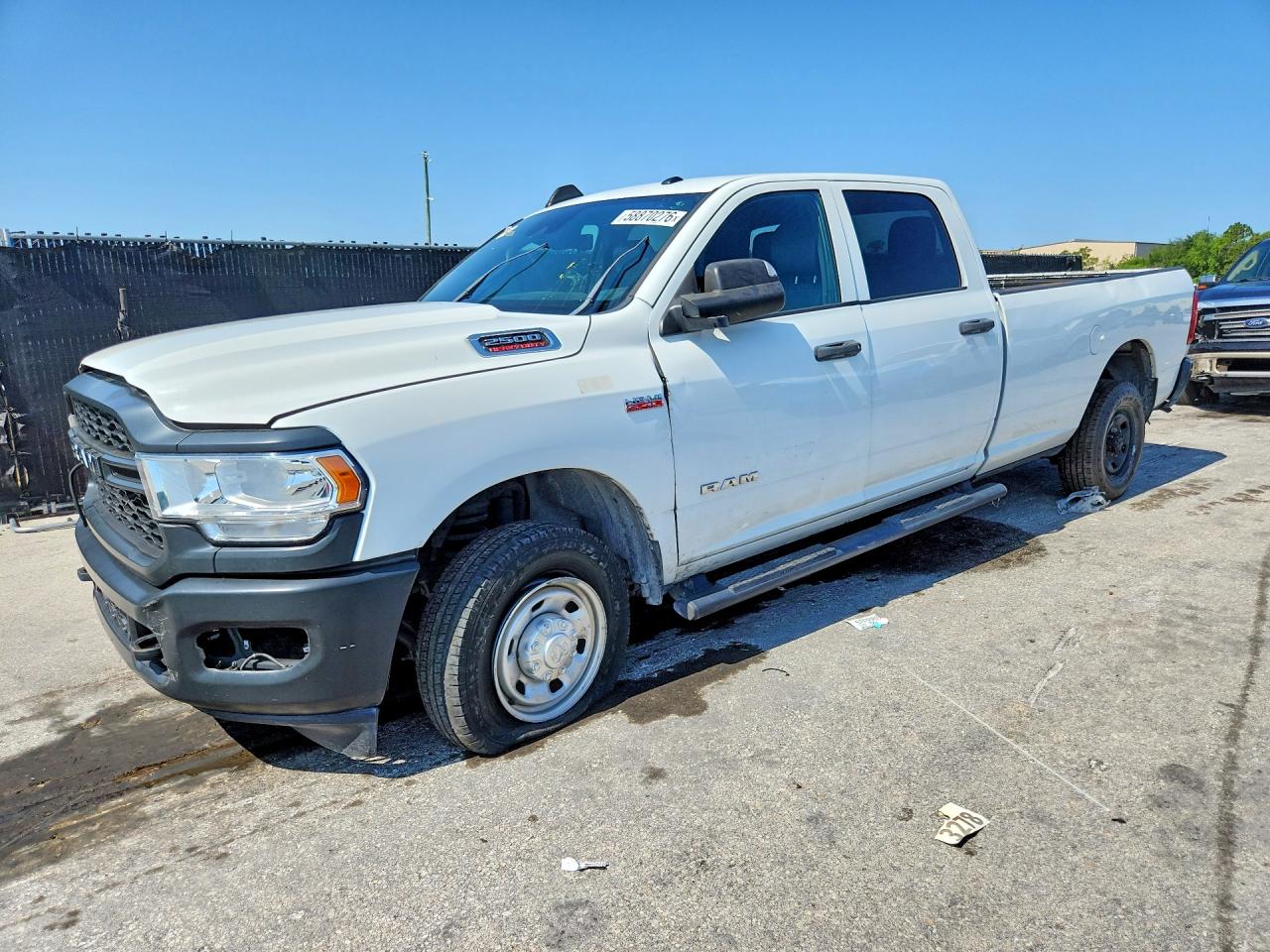 2022 Ram 2500 Tradesman, VIN 3C6UR4HJ1NG344104 — Разукомплектован
