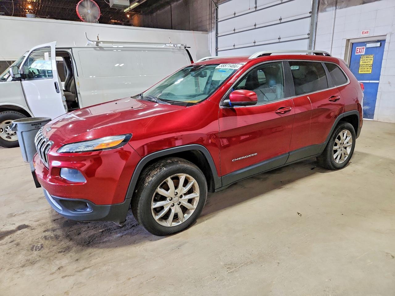 2014 Jeep Cherokee Limited, VIN 1C4PJMDB3EW173627 — Механическое