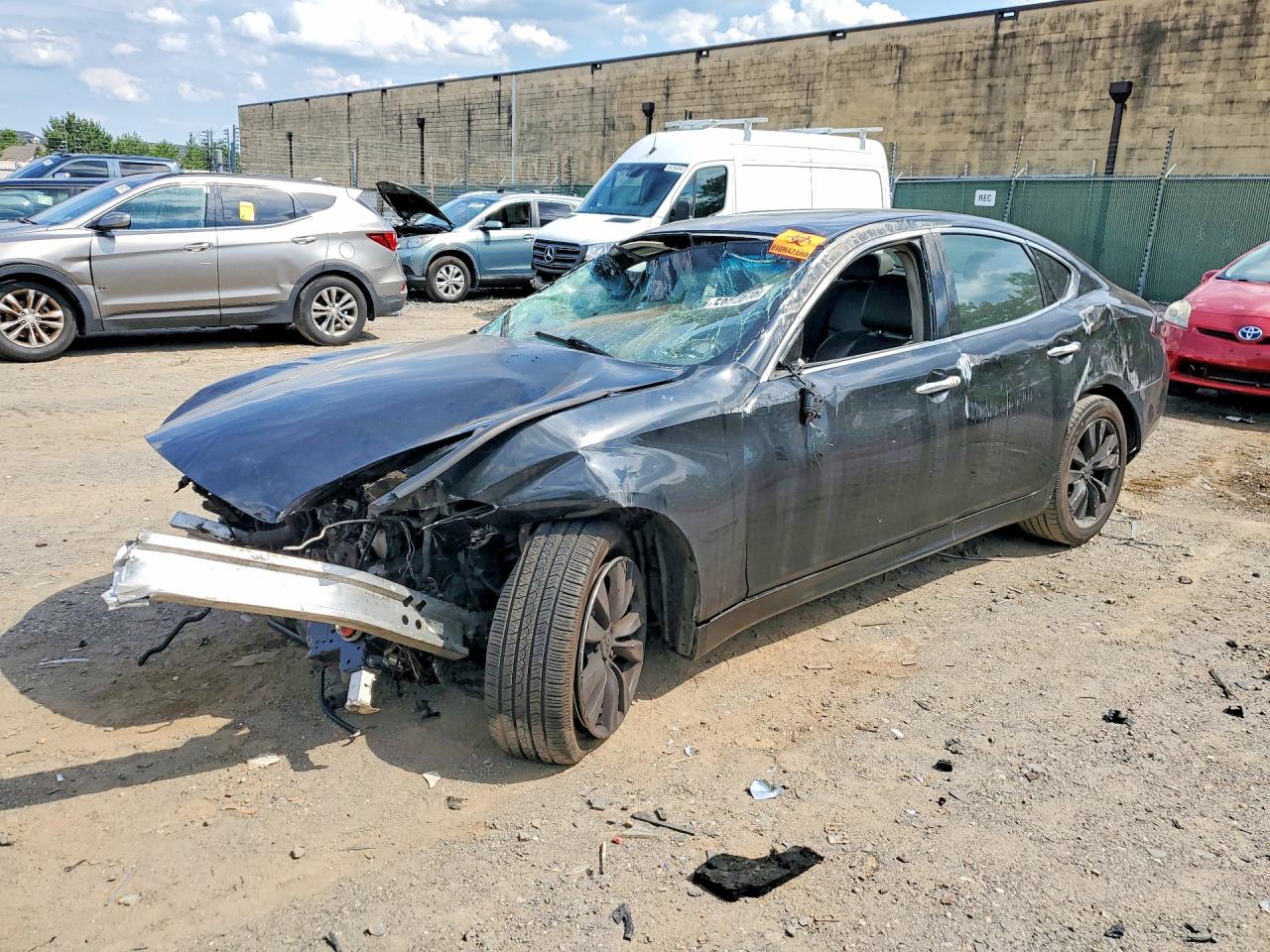 2012 Infiniti M, VIN JN1BY1AP1CM330815 — Rollover