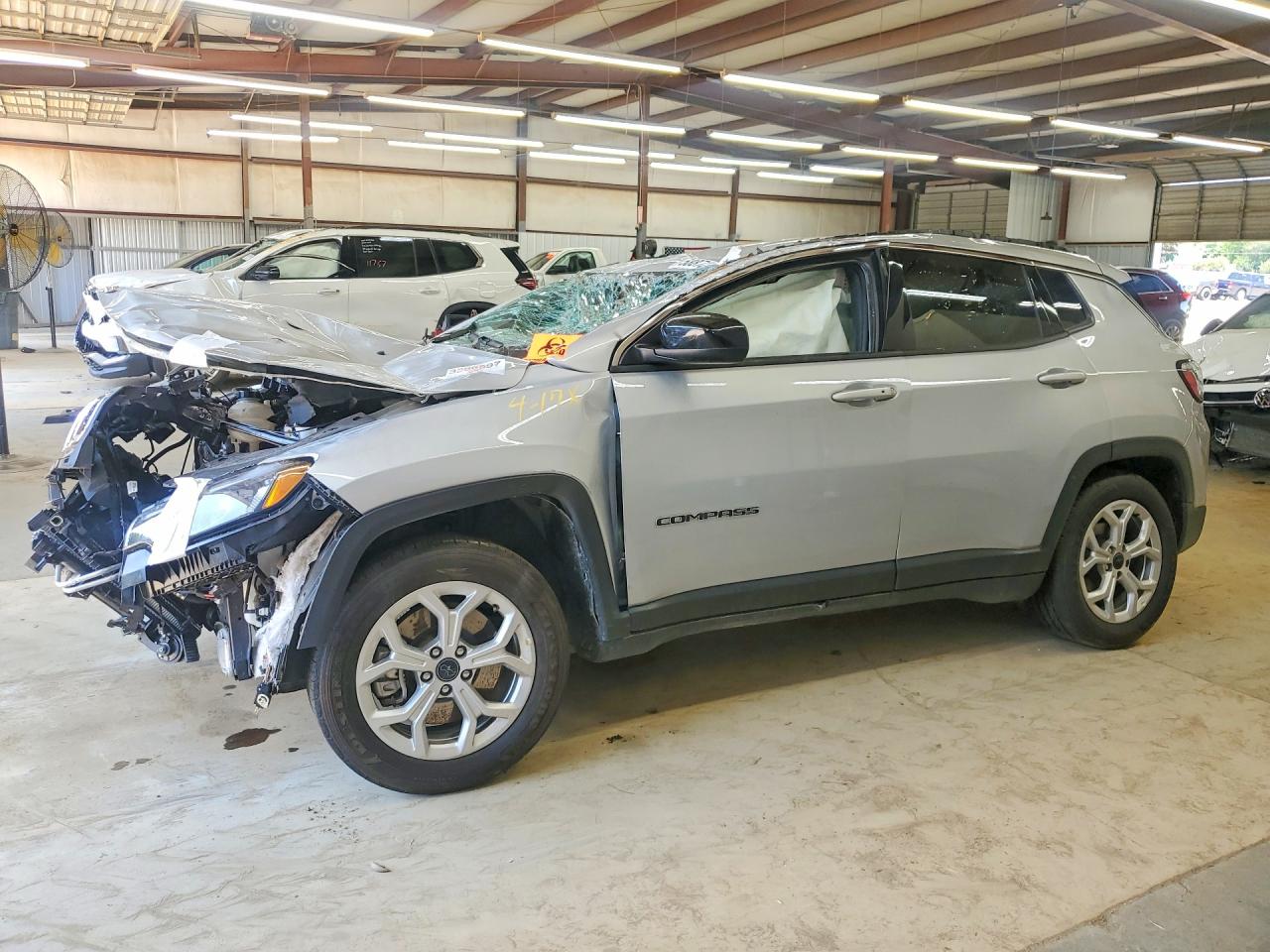 2025 Jeep Compass Latitude, VIN 3C4NJDBN9ST597805 — Rollover