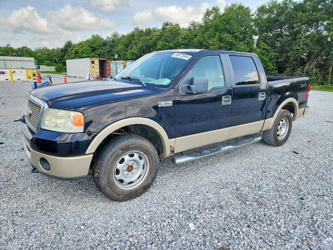 2008 Ford F-150 XLT, VIN 1FTPW14V08FB29194 — Frame damage