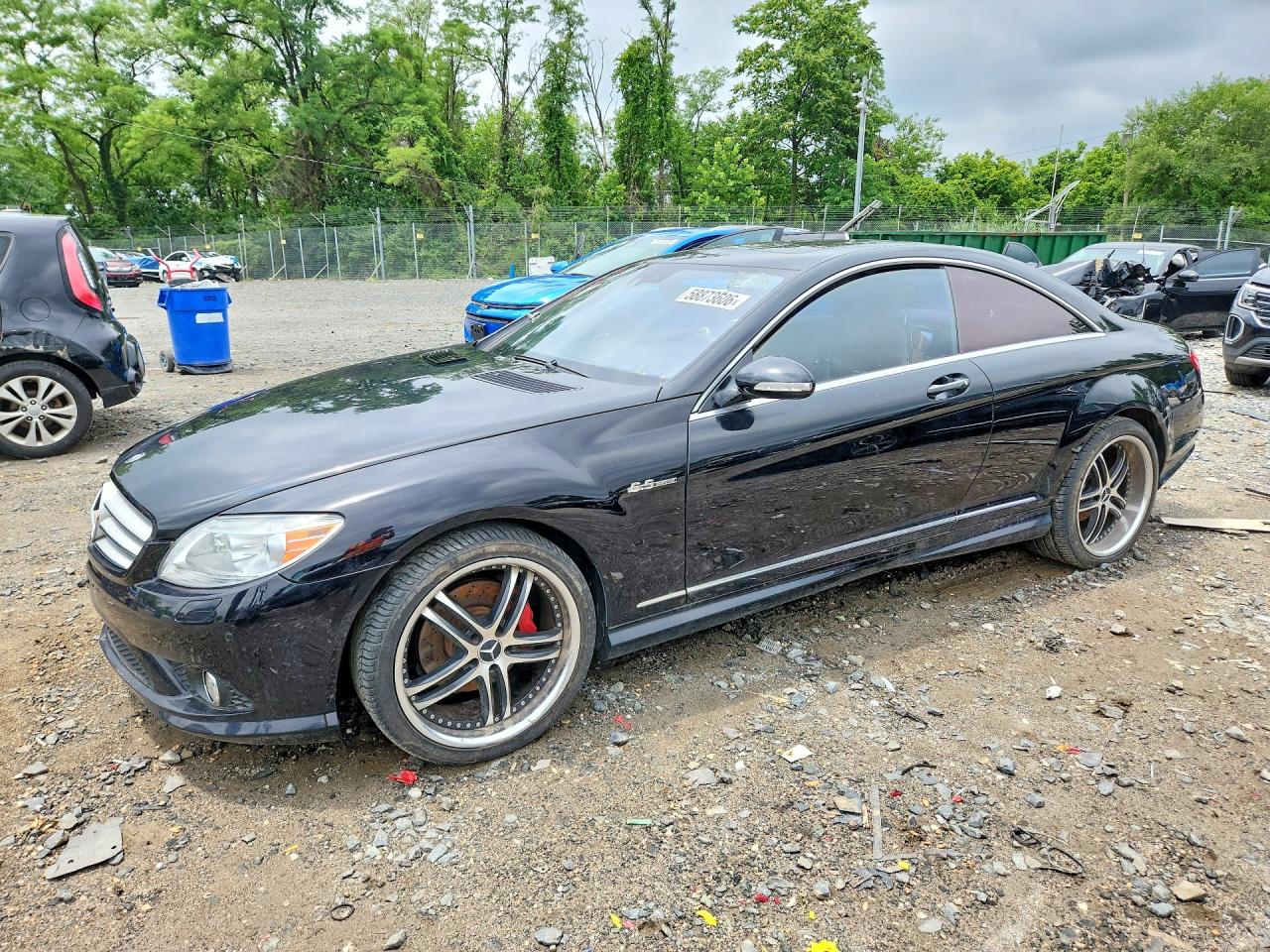 2007 Mercedes-Benz CL 550, VIN WDDEJ71XX7A006731 — Minor dents and scratches