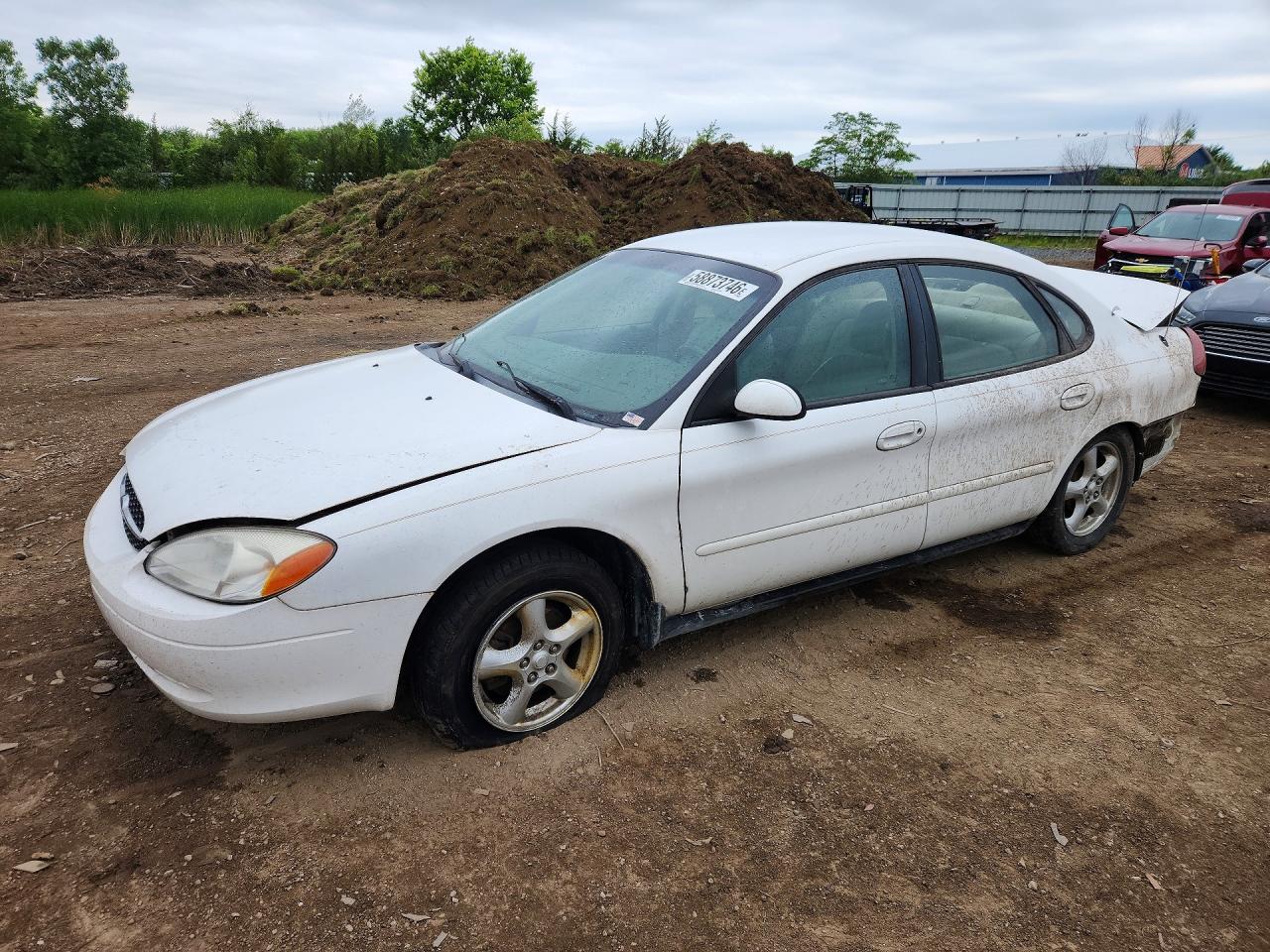 2001 Ford Taurus SES, VIN 1FAHP55UX1A203793 — Зад