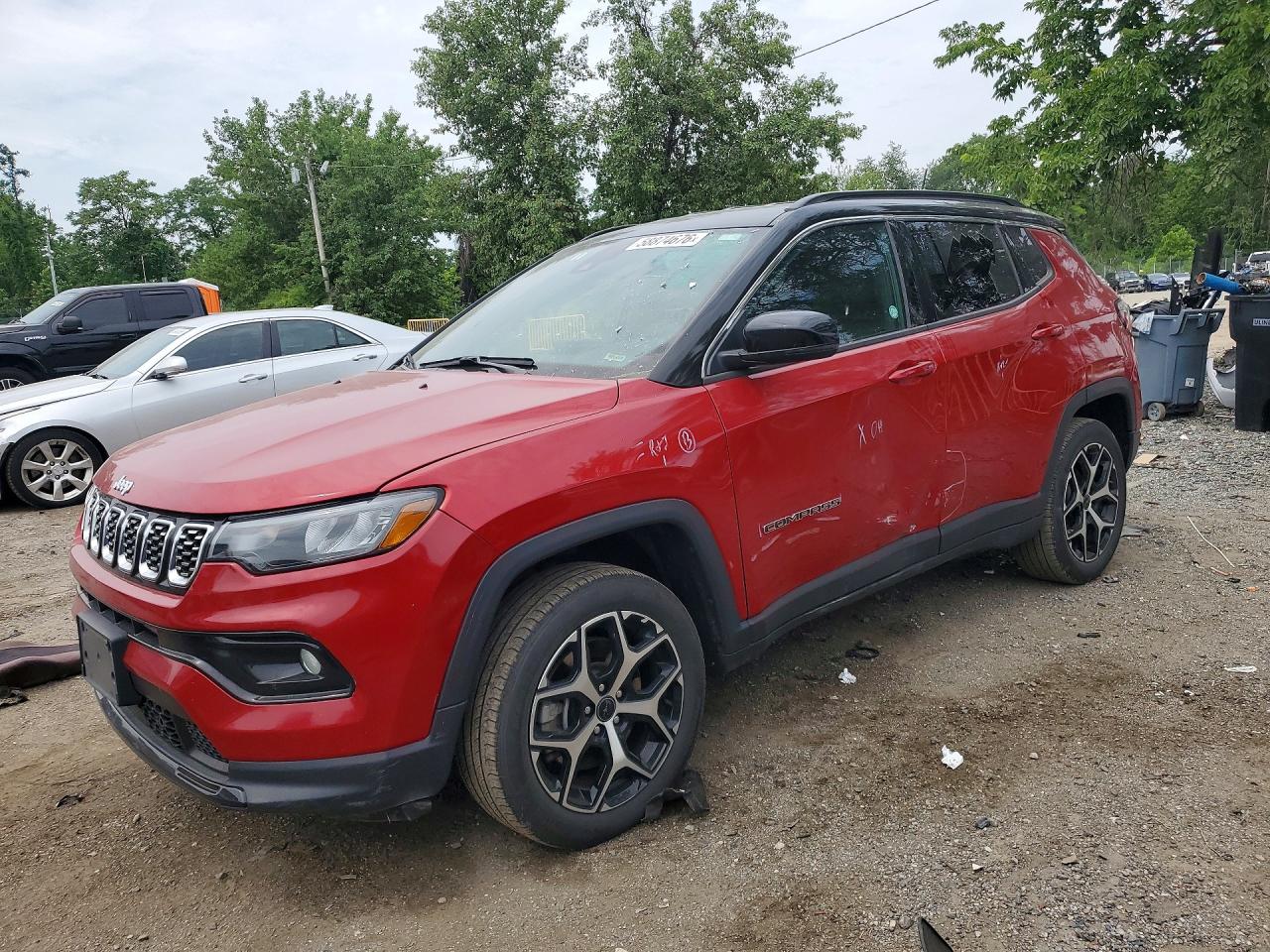 2025 Jeep Compass Limited, VIN 3C4NJDCN7ST545104 — Фото с аукциона 1 of 13