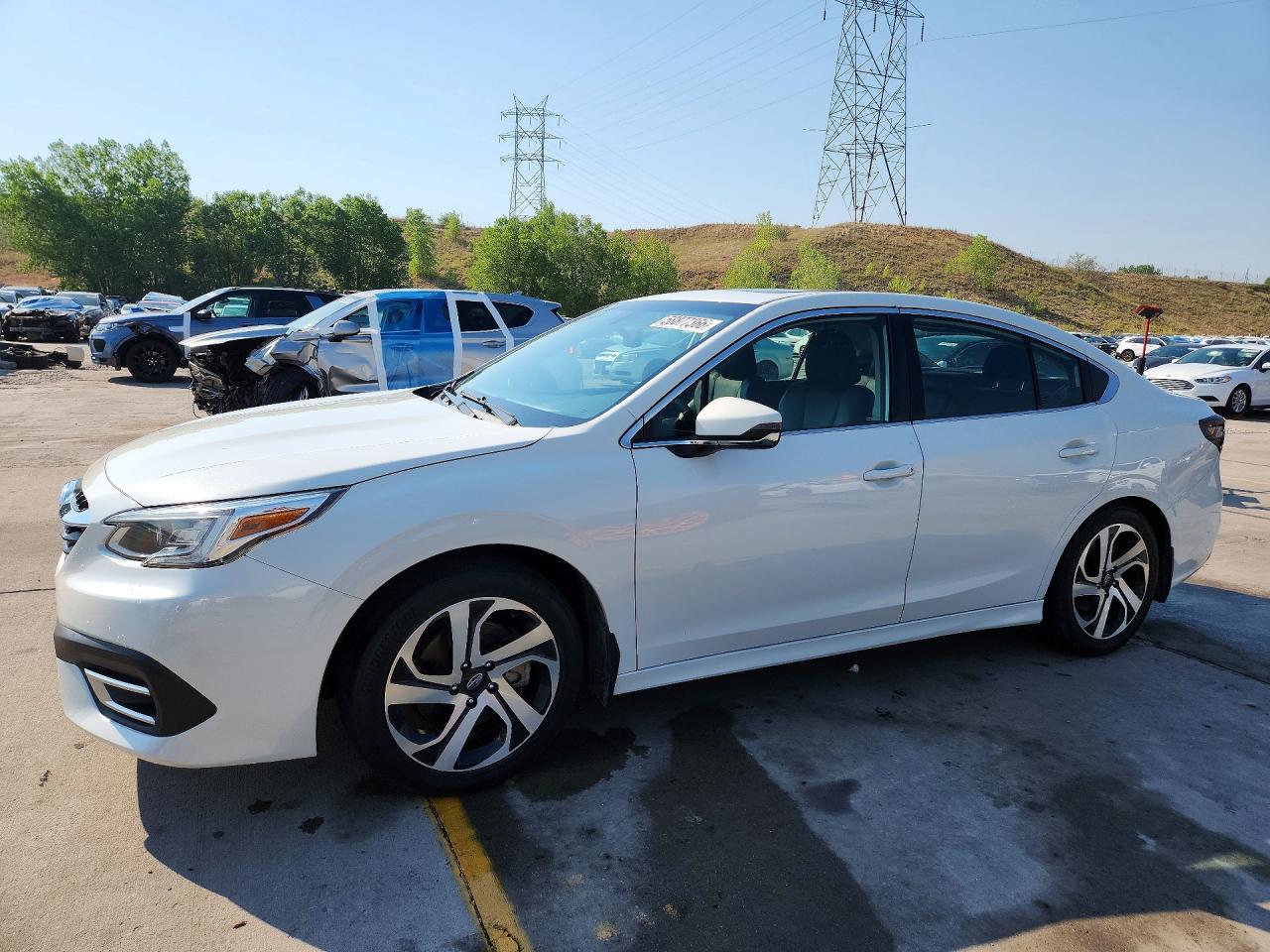 2021 Subaru Legacy Limited XT, VIN 4S3BWGN69M3006199 — Vandalism