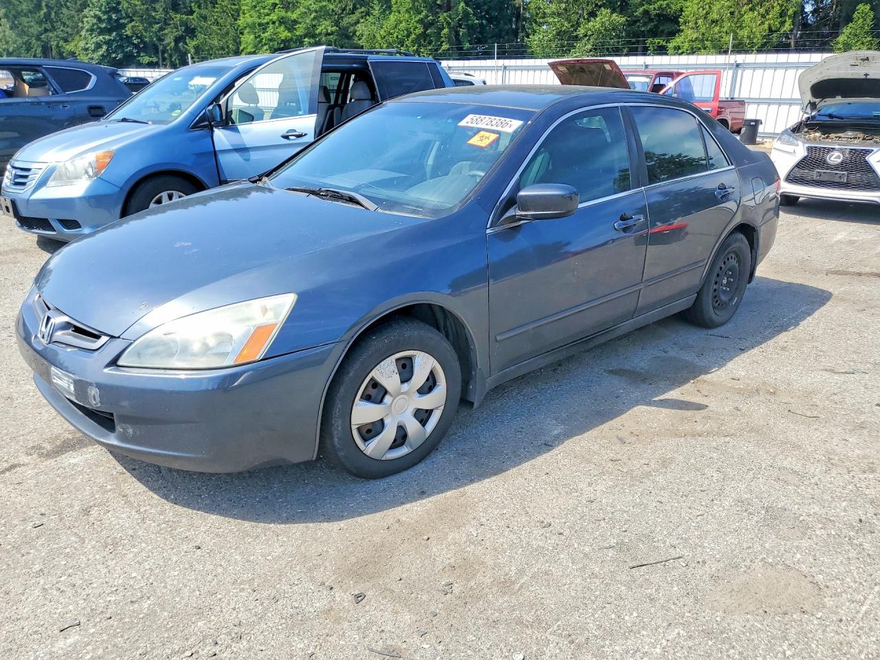 2004 Honda Accord LX, VIN 1HGCM66364A002732 — Stripped