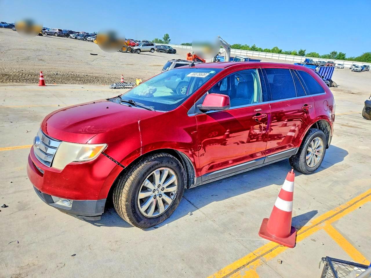 2008 Ford Edge Limited, VIN 2FMDK39C28BA71815 — Front end