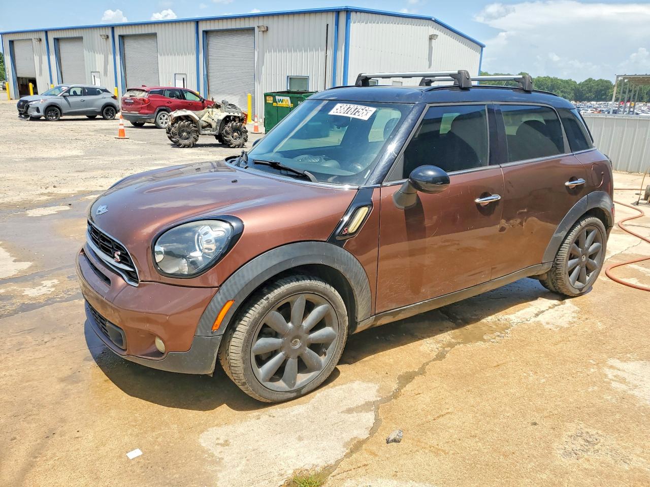 2015 MINI Countryman S, VIN WMWZC3C57FWT01679 — Rear end
