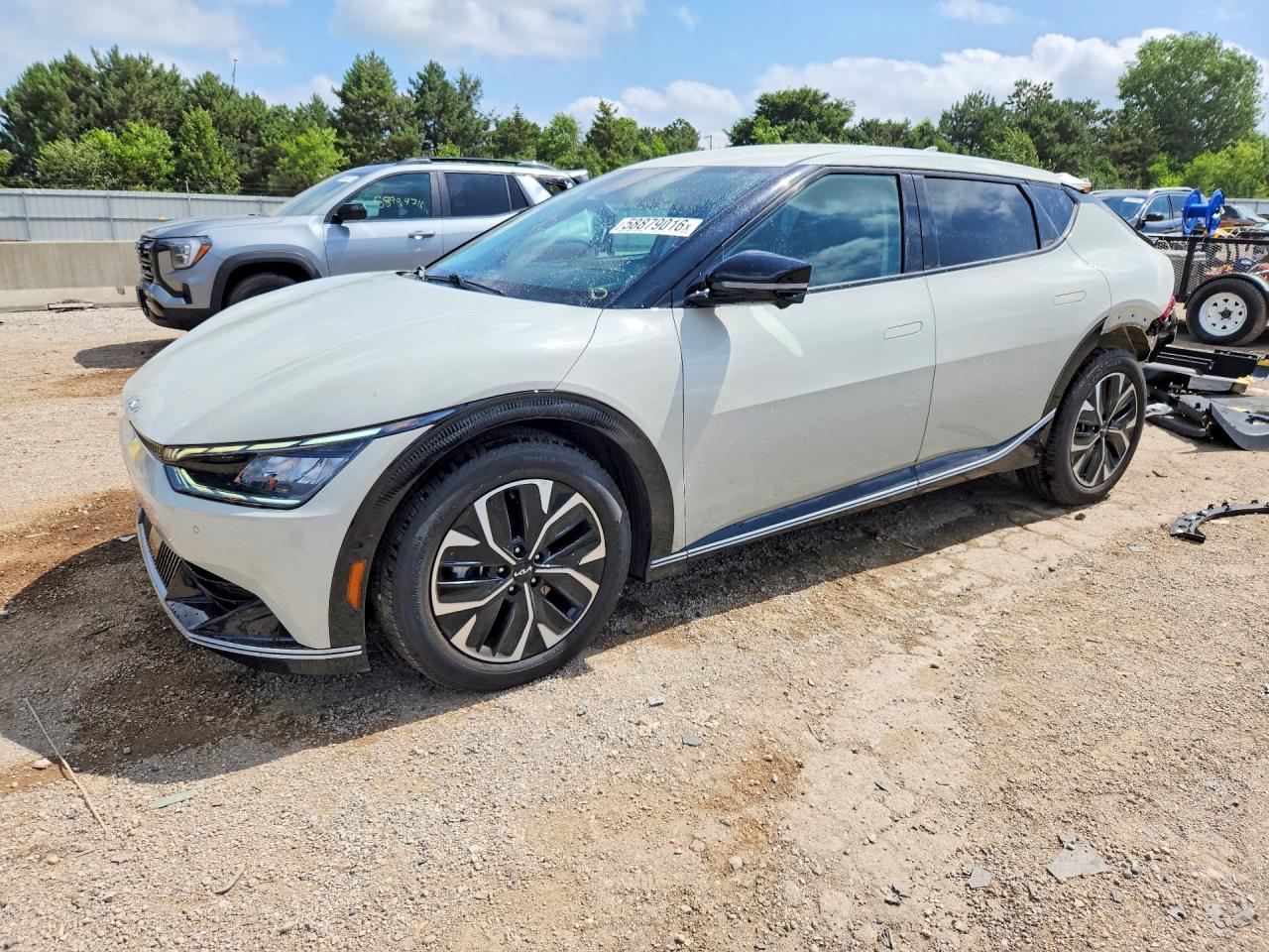 2022 Kia EV6 Wind, VIN KNDC3DLC0N5055074 — Rear end