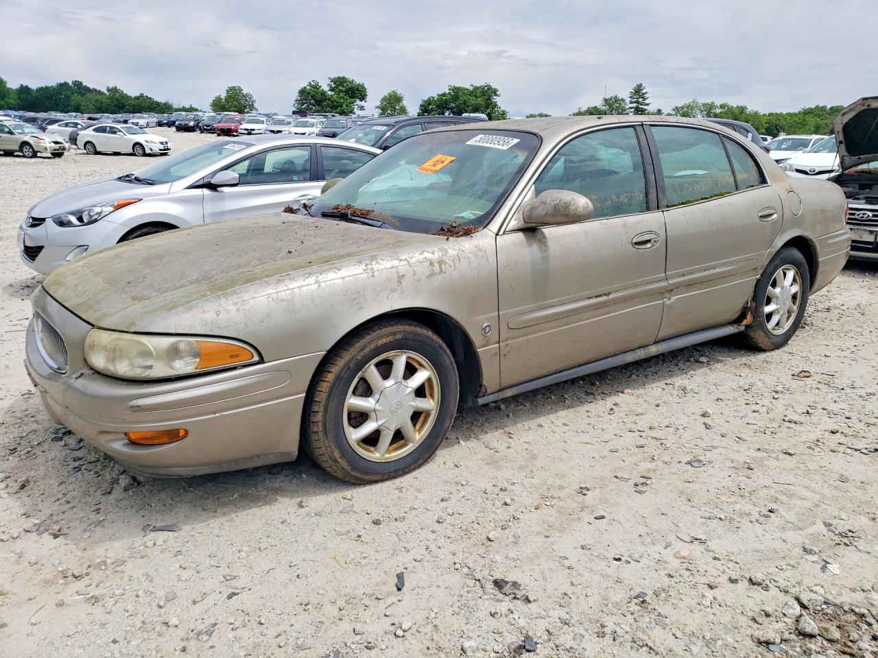2004 Buick LeSabre Limited, VIN 1G4HR54K64U176546 — Undercarriage