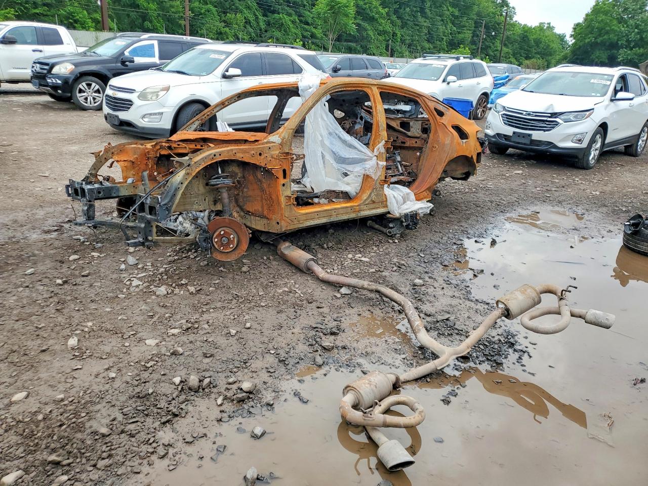 2023 Acura Integra w/A-Spec Package, VIN 19UDE4H3XPA012381 — Burn