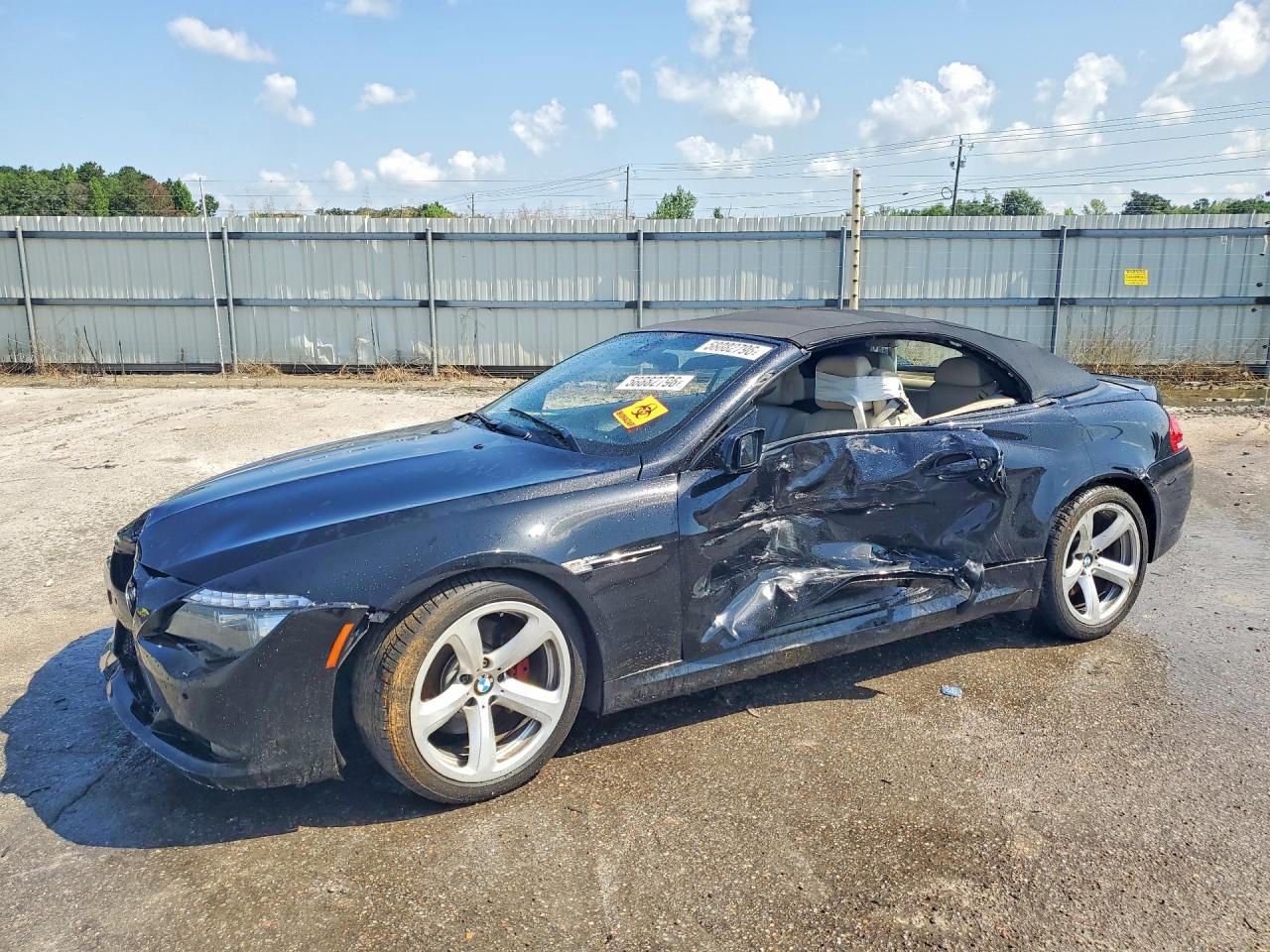 2009 BMW 6 Series 650i, VIN WBAEB53589C224470 — Side