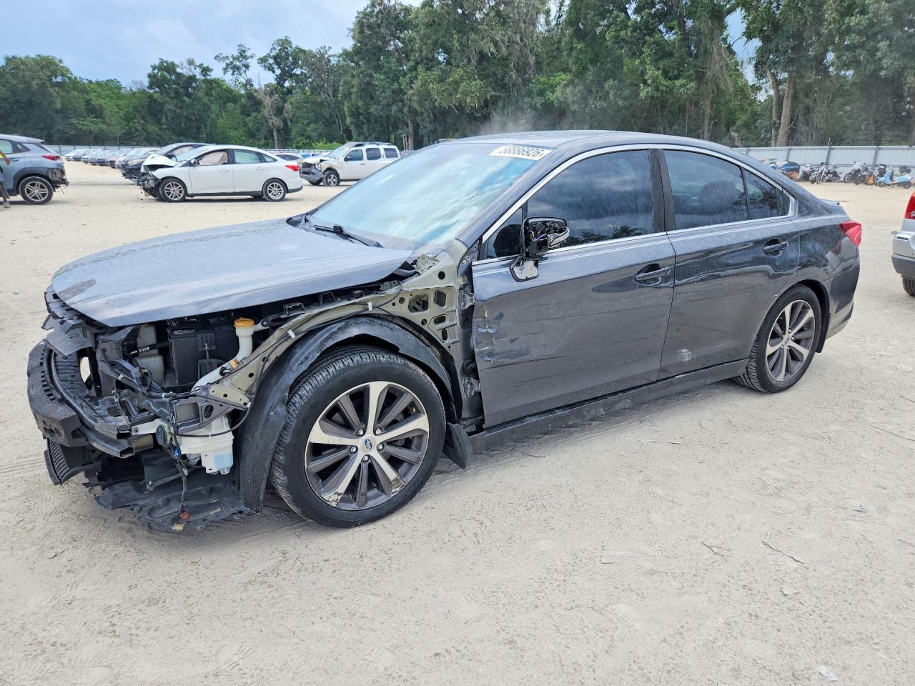 2018 Subaru Legacy Limited, VIN 4S3BNEN62J3009187 — Front end