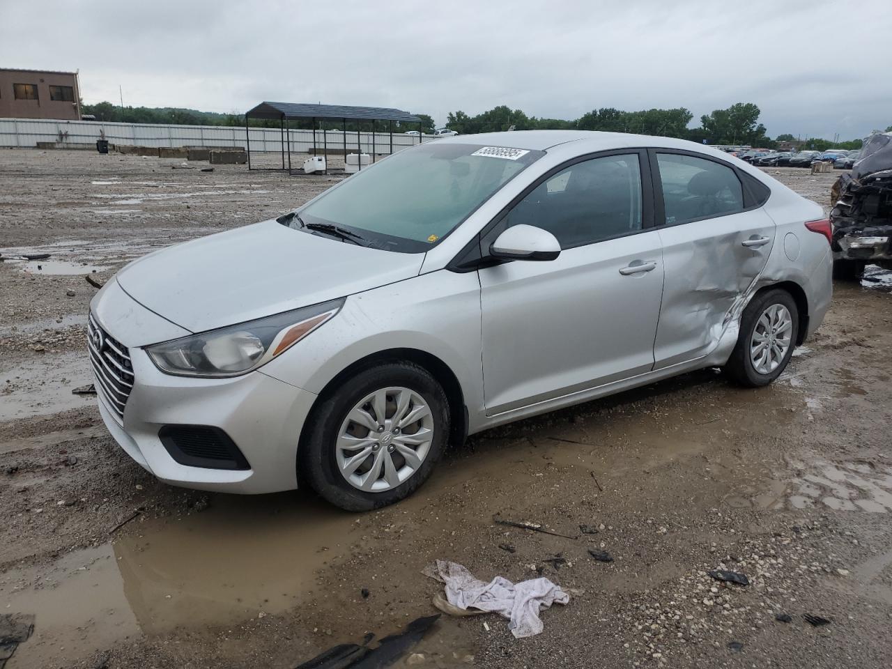 2020 Hyundai Accent SE, VIN 3KPC24A68LE120819 — Side
