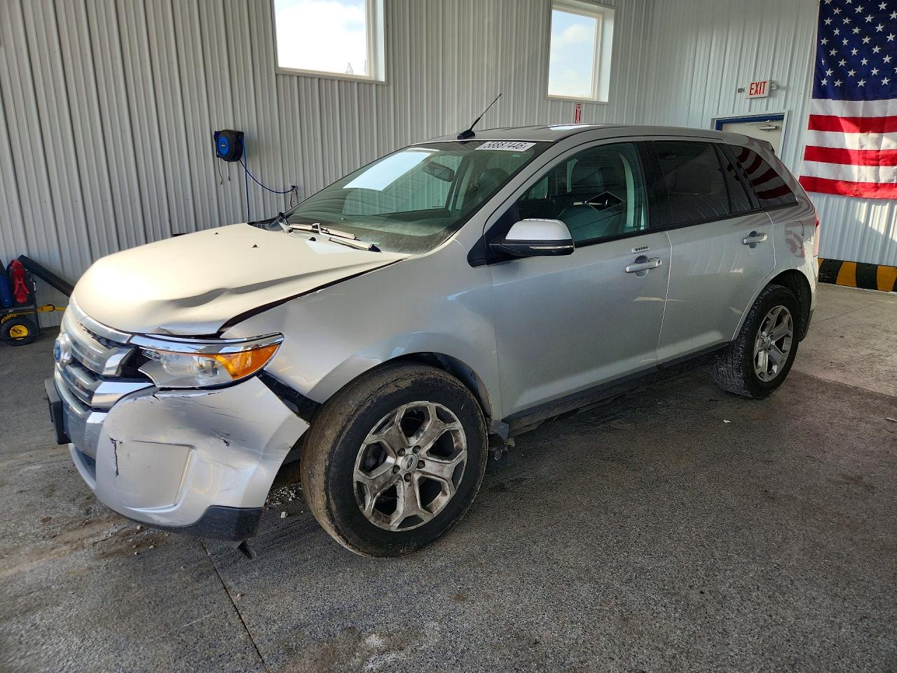 2013 Ford Edge SEL, VIN 2FMDK4JC1DBC32442 — Front end