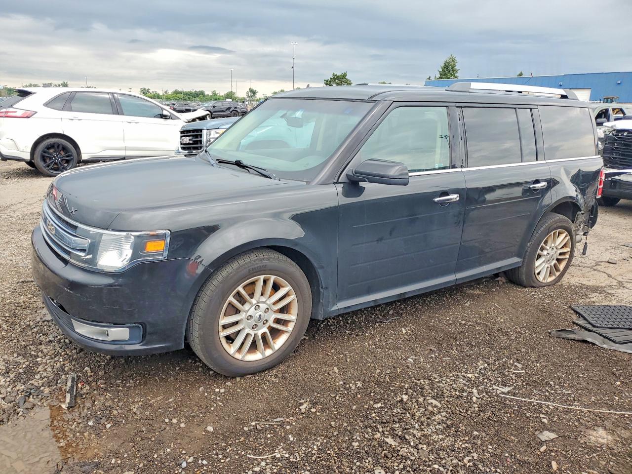 2015 Ford Flex SEL, VIN 2FMHK6C89FBA14466 — Зад