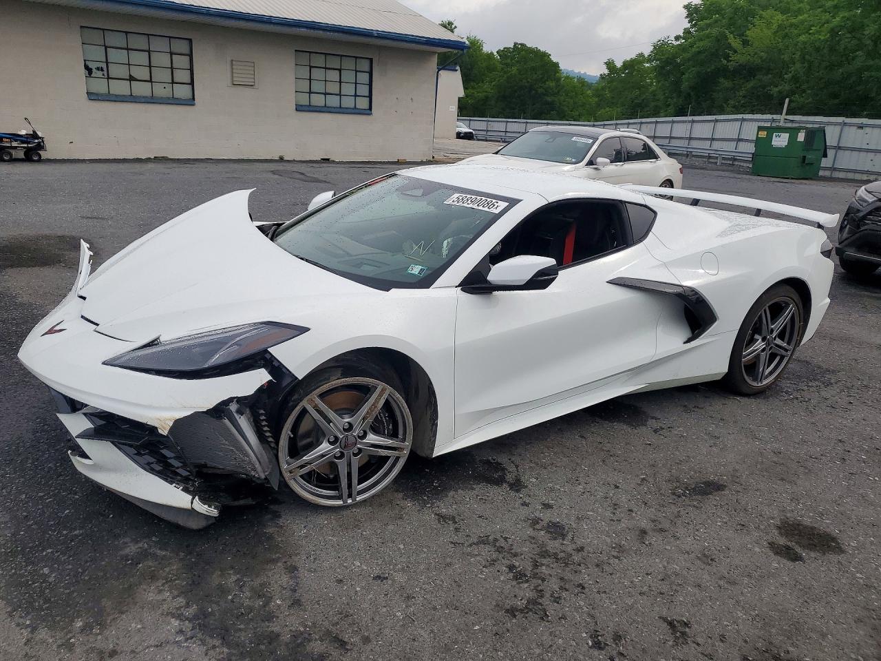 2026 Chevrolet Corvette 2LT, VIN 1G1YB2D45T5106417 — Front end