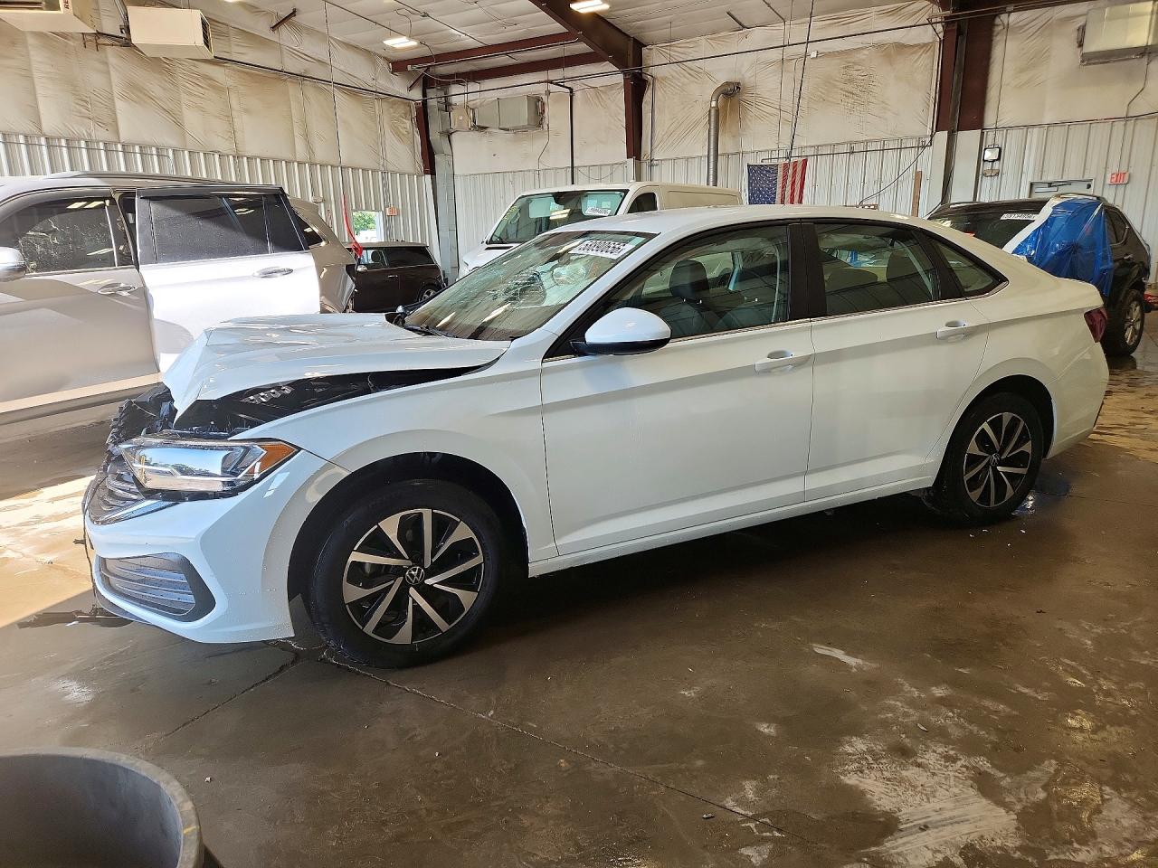 2023 Volkswagen Jetta S, VIN 3VW5M7BU4PM051038 — Front end