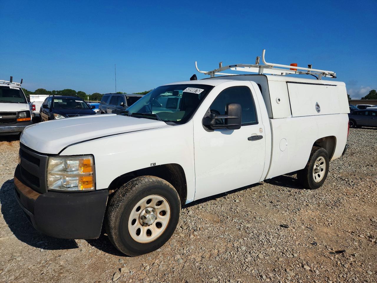 2013 Chevrolet Silverado 1500 Work Truck, VIN 1GCNCPEXXDZ266459 — Rear end