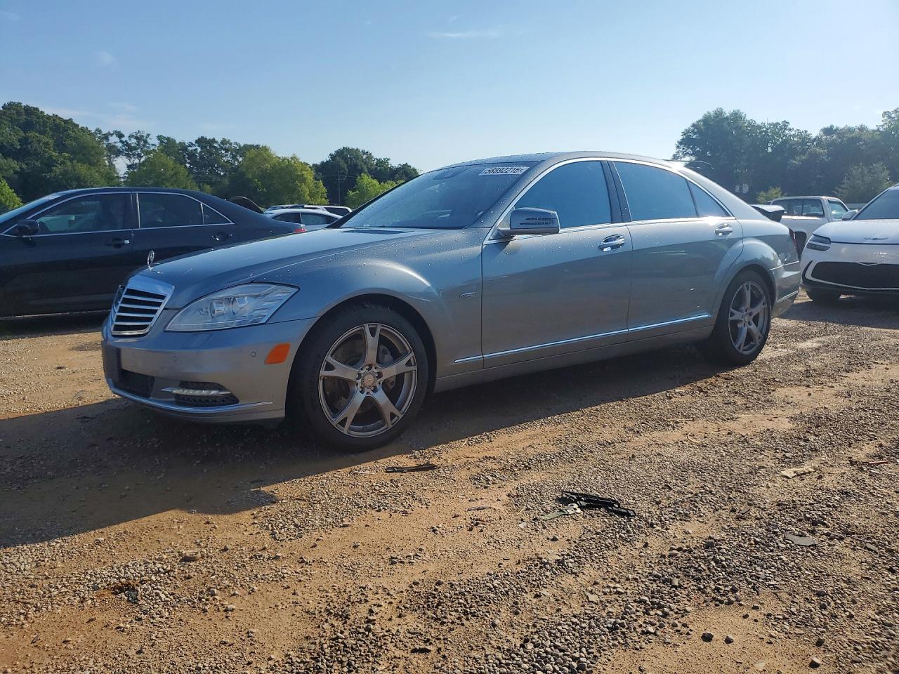 2012 Mercedes-Benz S 550, VIN WDDNG7DB5CA466159 — Rear end