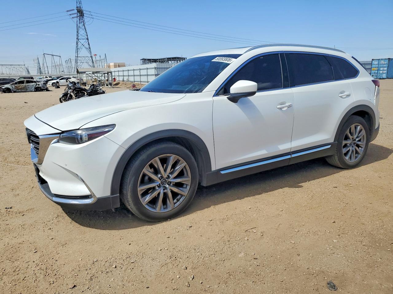 2019 Mazda CX-9 Grand Touring, VIN JM3TCADY8K0301104 — Rear end