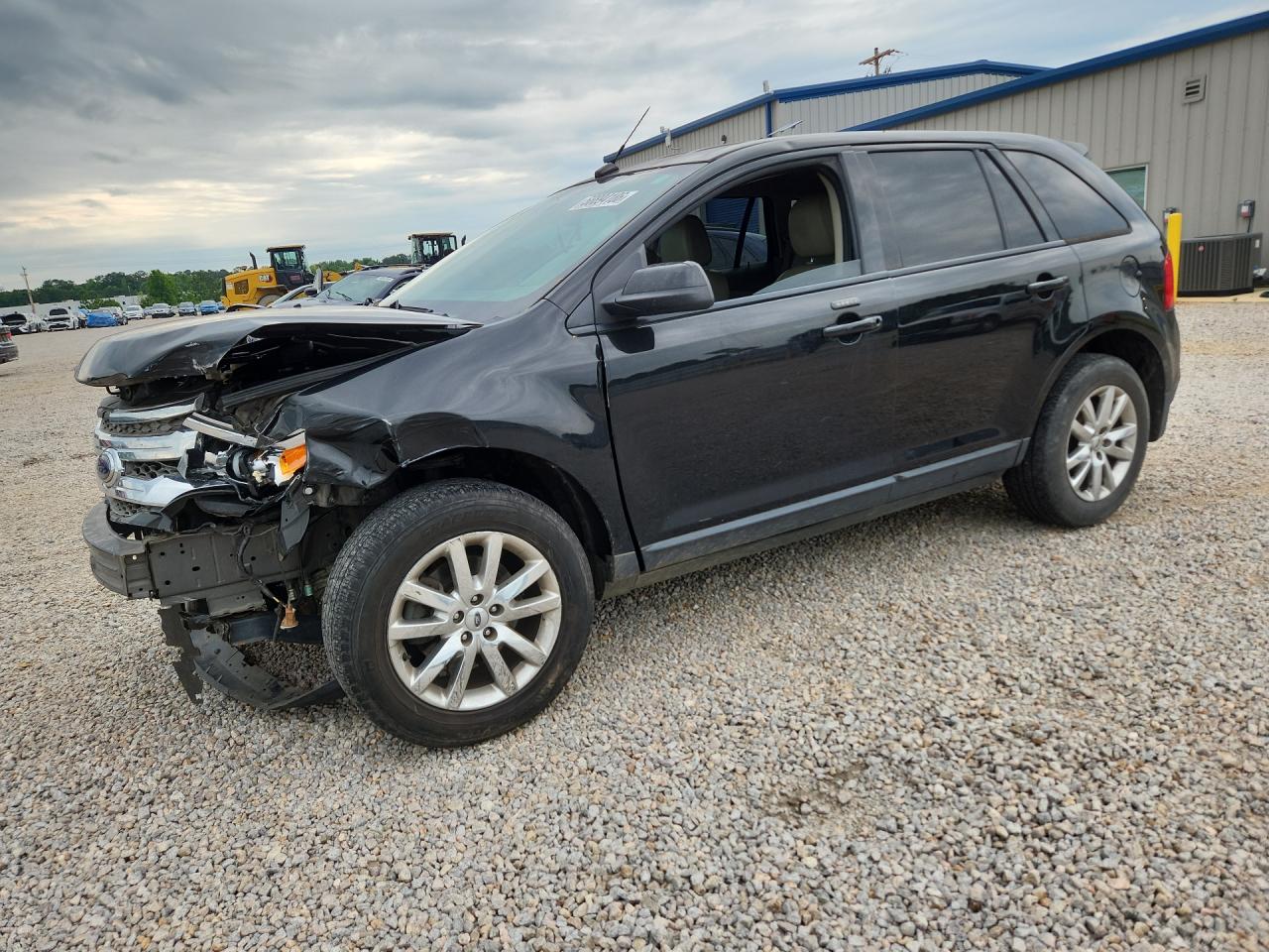 2013 Ford Edge SEL, VIN 2FMDK3JC9DBC44431 — Front end