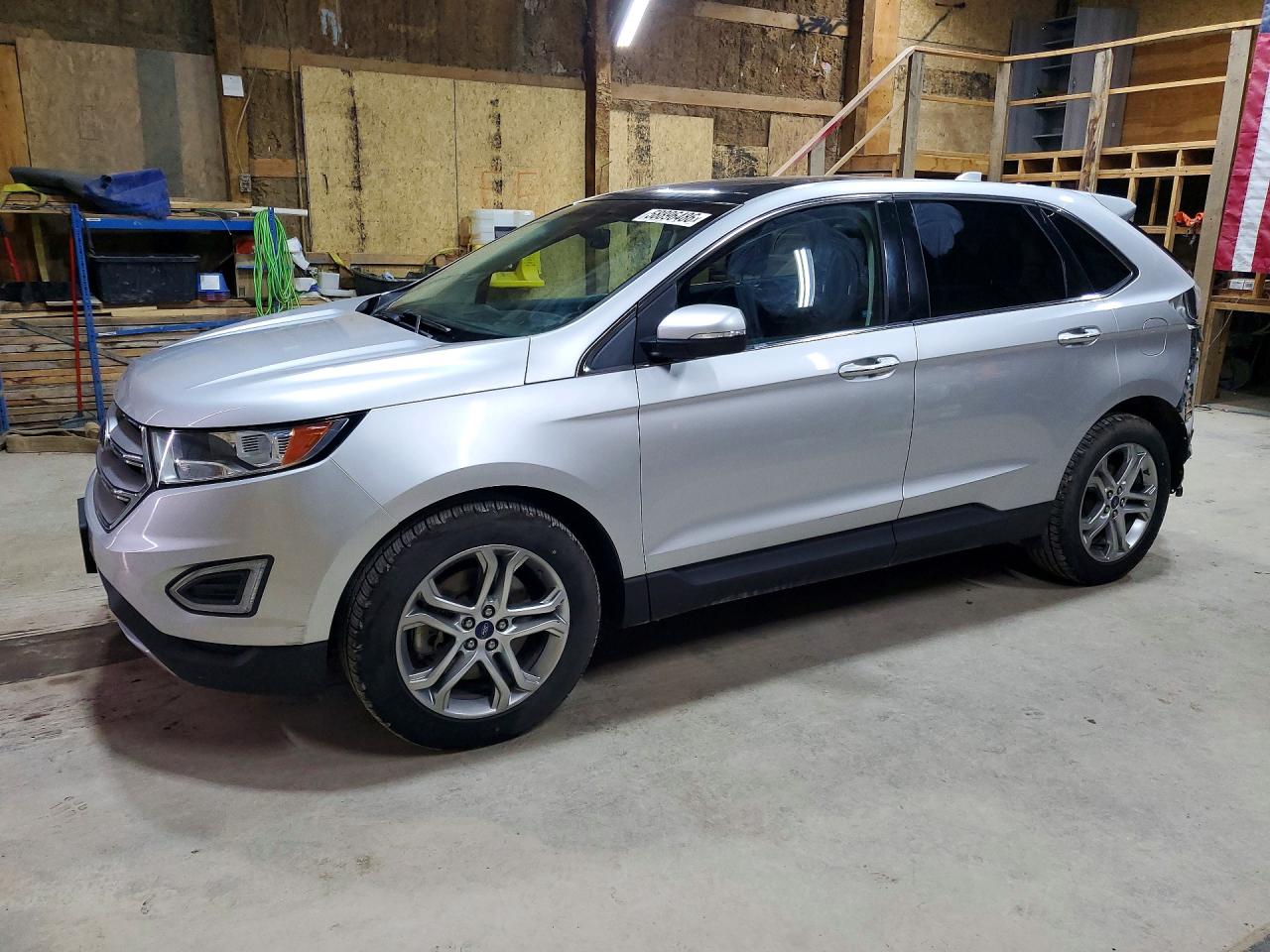 2015 Ford Edge Titanium, VIN 2FMTK4K94FBB22065 — Rear end
