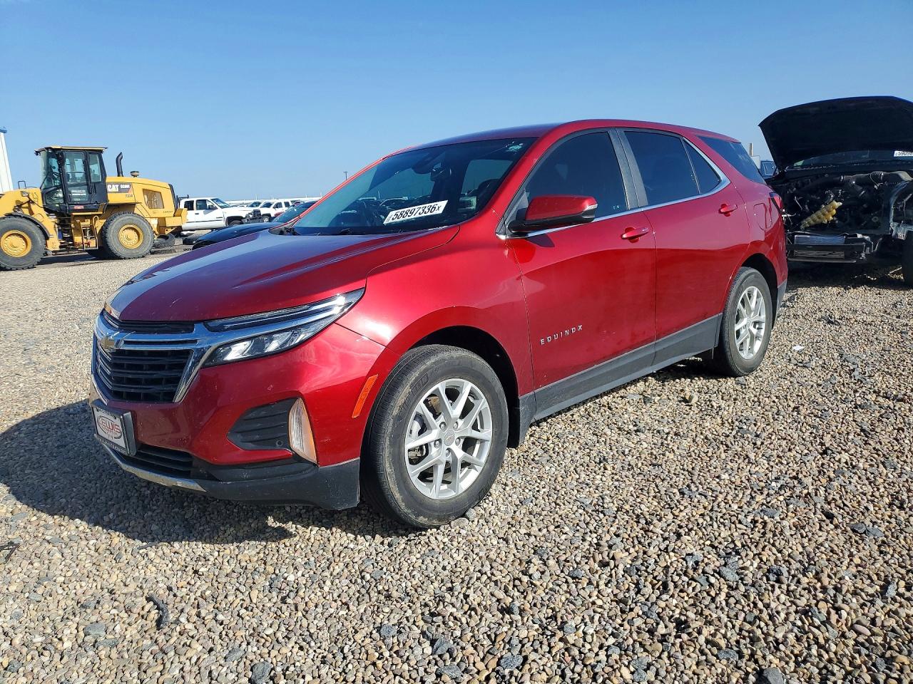 2024 Chevrolet Equinox LT, VIN 3GNAXKEG4RS108345 — Град