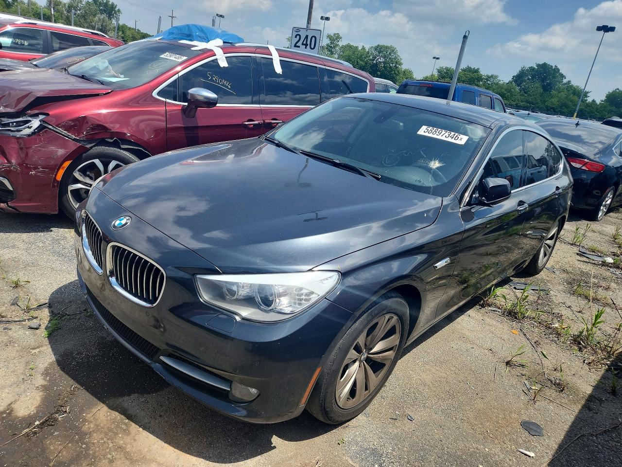 2012 BMW 5 Series 535i Gran Turismo, VIN WBASN2C57CC202136 — Normal wear