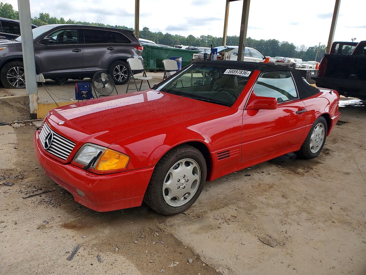 1993 Mercedes-Benz SL 5.0L, VIN WDBFA67E3PF075261 — Mechanical