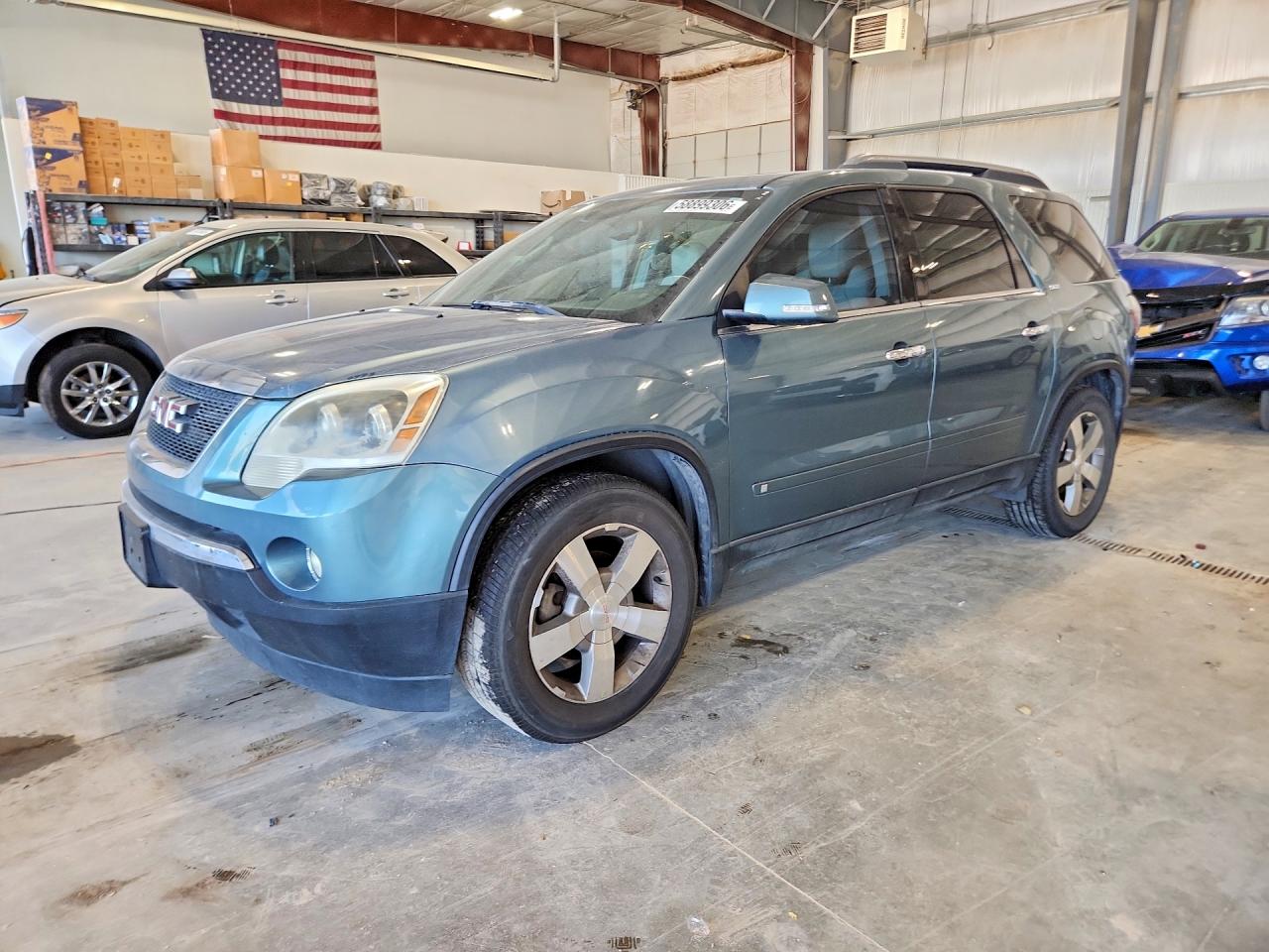 2009 GMC Acadia SLT1, VIN 1GKER23D89J110828 — Rear end
