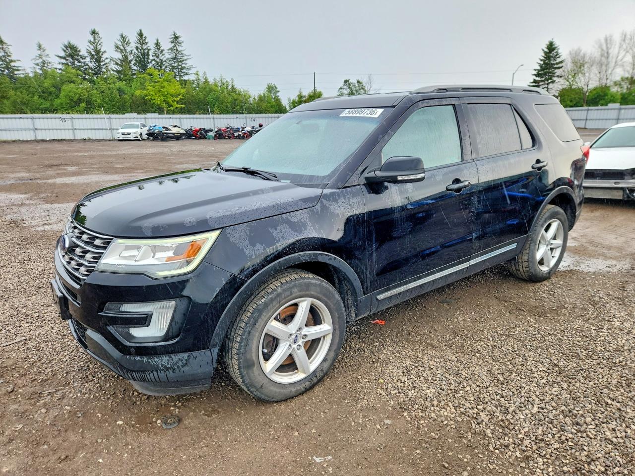2017 Ford Explorer XLT, VIN 1FM5K8DH0HGA49146 — Rear end