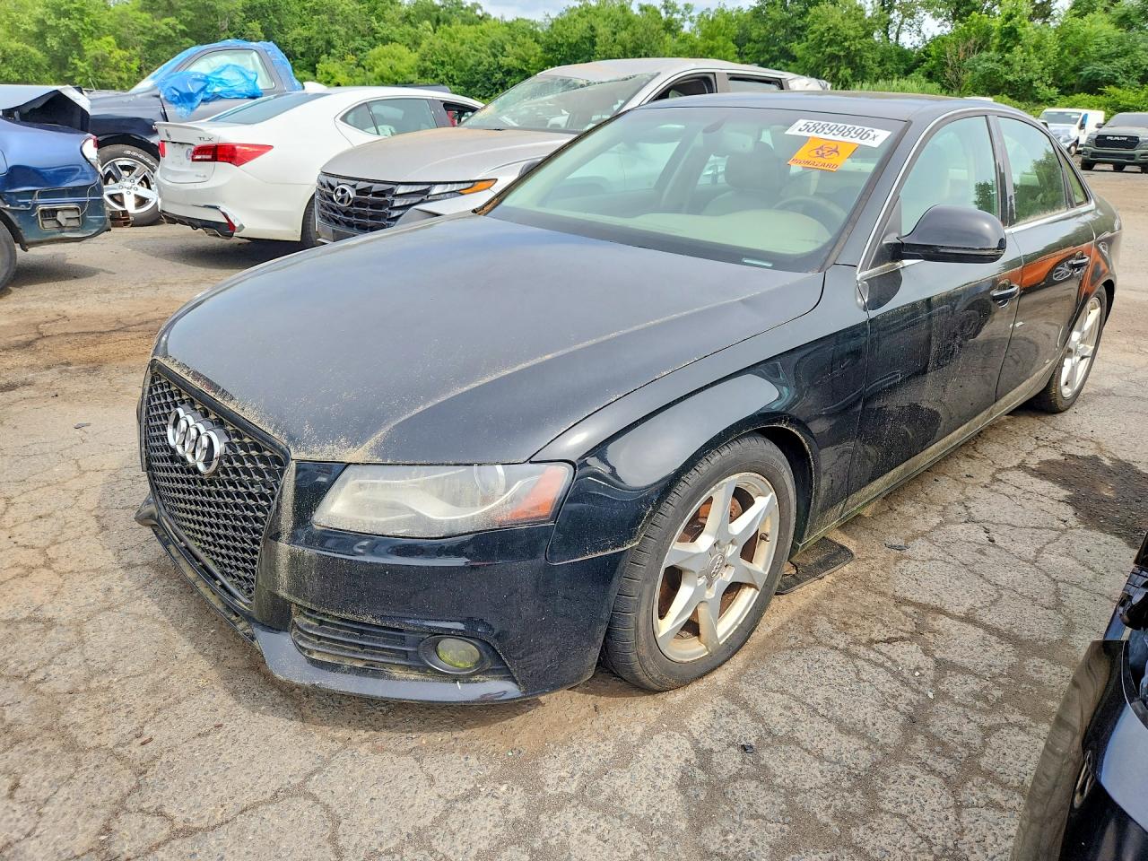 2009 Audi A4 Premium Plus, VIN WAUSF78K09N054904 — Мелкие вмятины и царапины