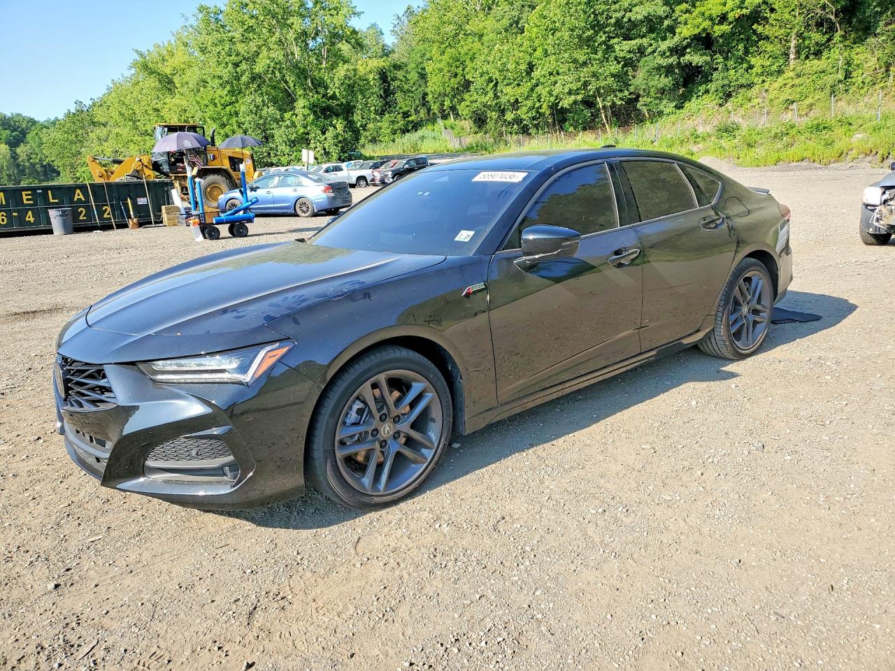 2024 Acura TLX w/A-Spec Package, VIN 19UUB6F54RA001422 — Minor dents and scratches