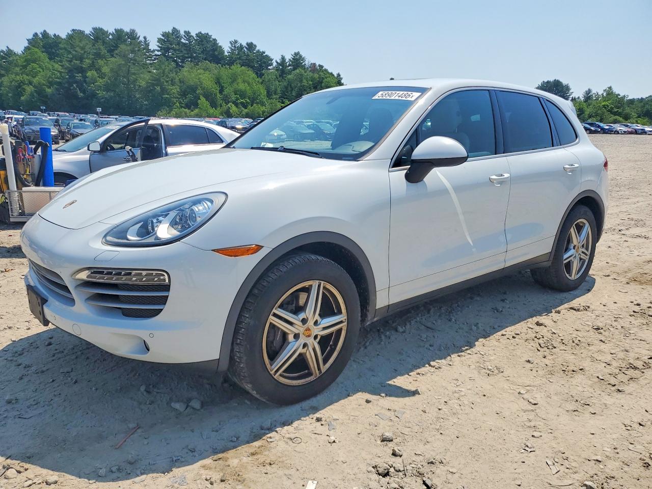 2014 Porsche Cayenne, VIN WP1AA2A2XELA91151 — Undercarriage