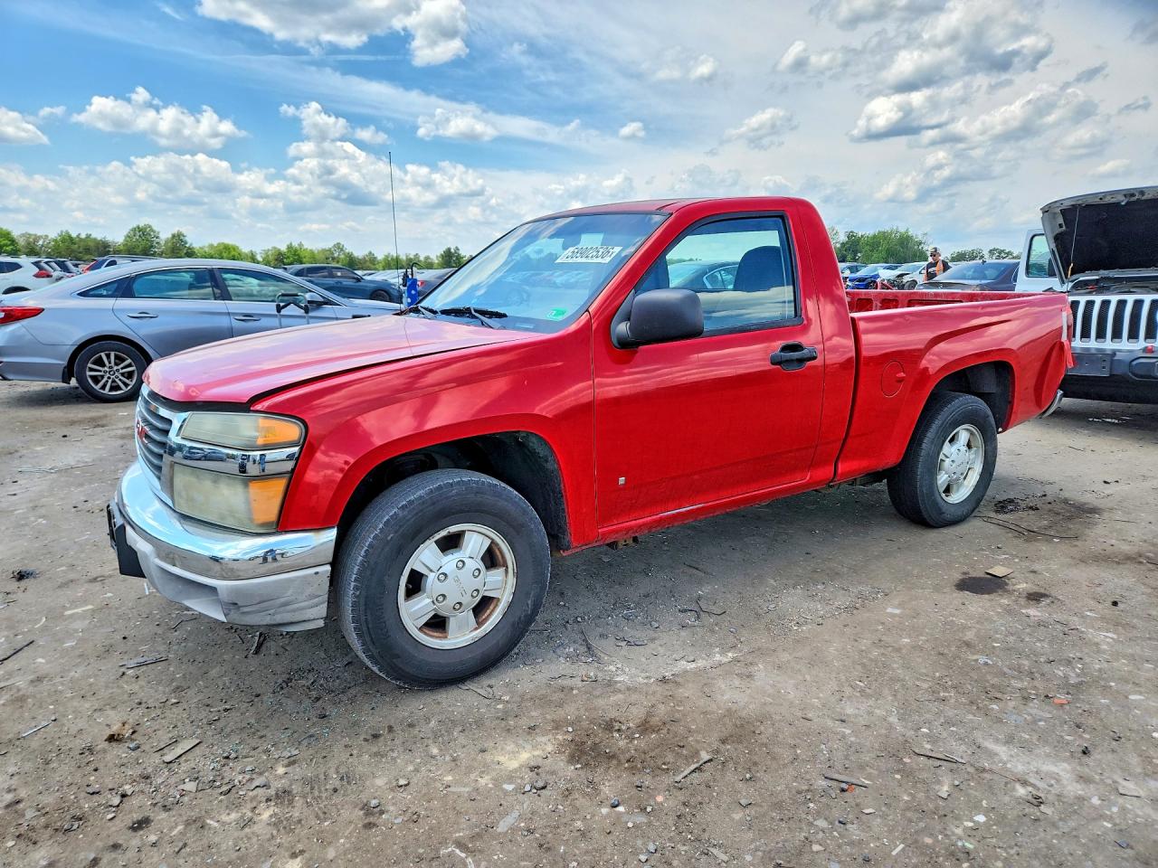 2006 GMC Canyon SL, VIN 1GTCS148168261113 — Undercarriage