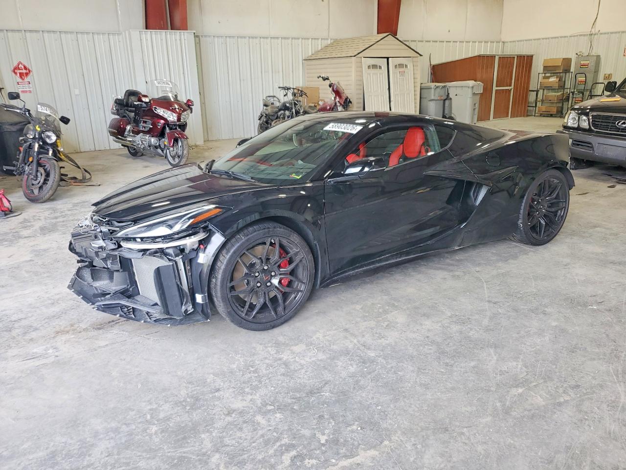 2026 Chevrolet Corvette 2LZ, VIN 1G1YE2D38T5600687 — Front end