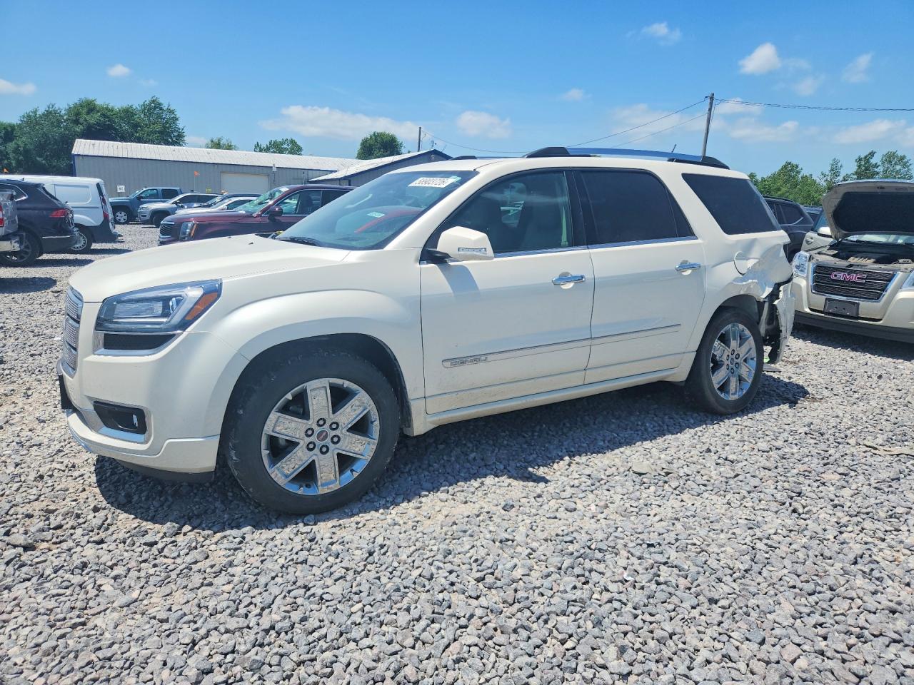2015 GMC Acadia Denali, VIN 1GKKRTKD6FJ253816 — Side