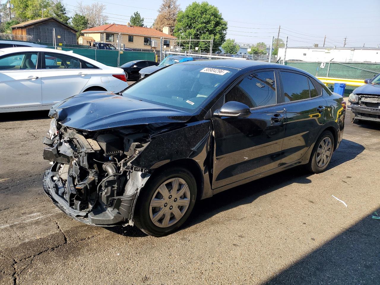 2023 Kia Rio S, VIN 3KPA24AD7PE576144 — Front end