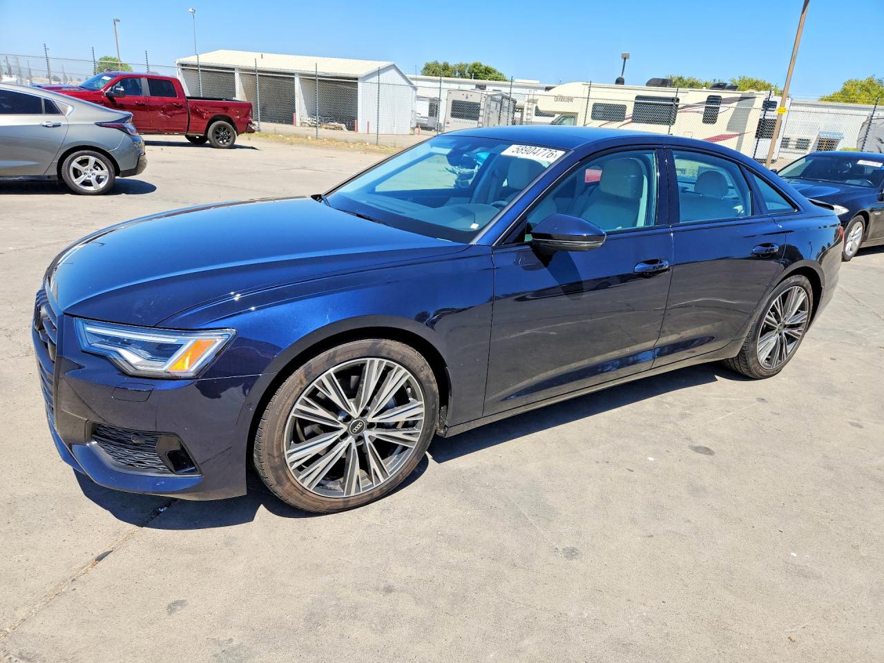 2023 Audi A6 Premium Plus, VIN WAUE3BF23PN096945 — Зад