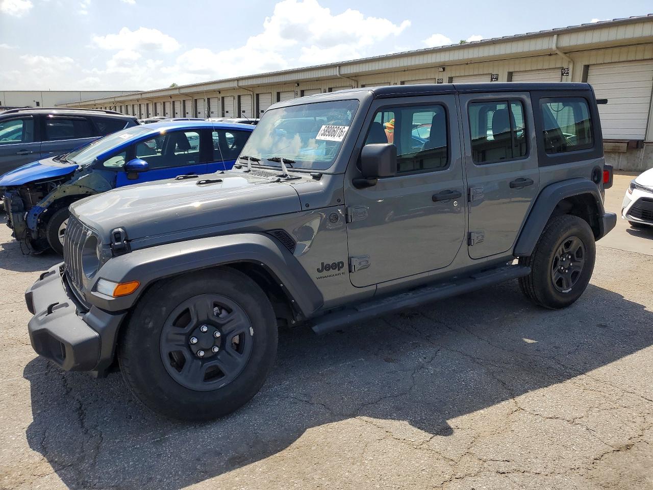2023 Jeep Wrangler Sport, VIN 1C4HJXDG6PW522428 — Undercarriage