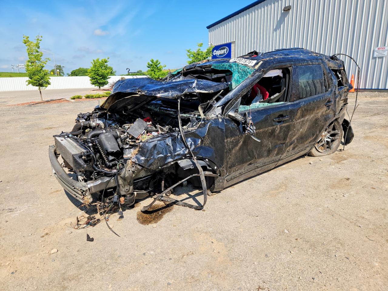 2017 Ford Explorer Sport, VIN 1FM5K8GT3HGD15100 — Rollover