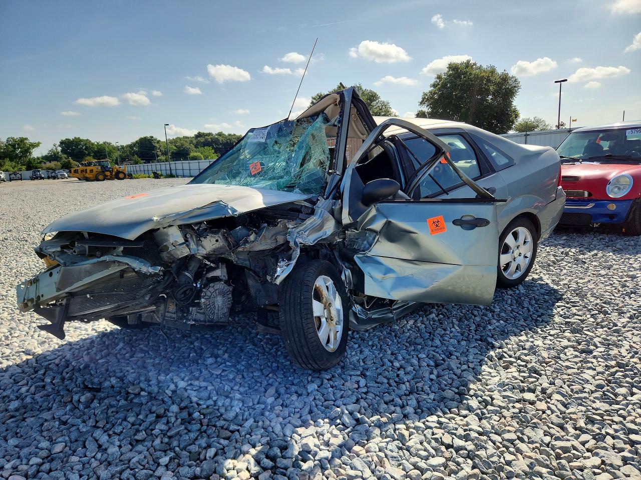 2006 Ford Focus S, VIN 1FAHP34N86W235649 — По всему кузову