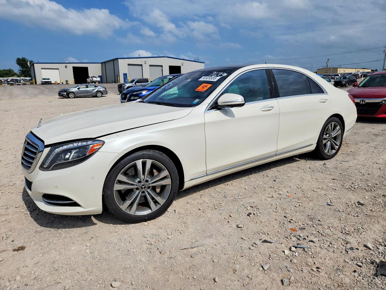 2017 Mercedes-Benz S 550, VIN WDDUG8FB7HA327673 — Front end