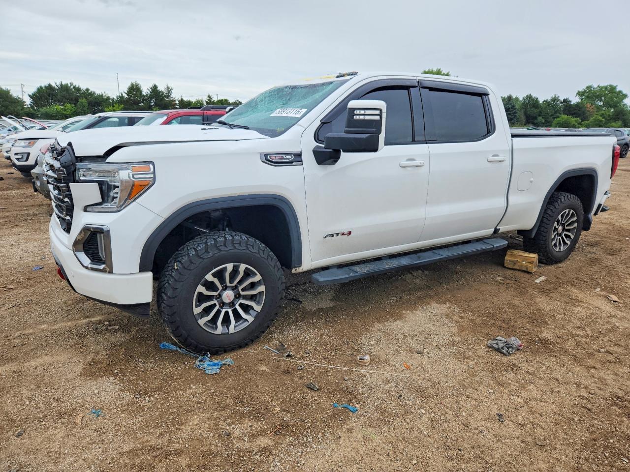 2020 GMC Sierra 1500 AT4, VIN 3GTP9EEL5LG382837 — Roof