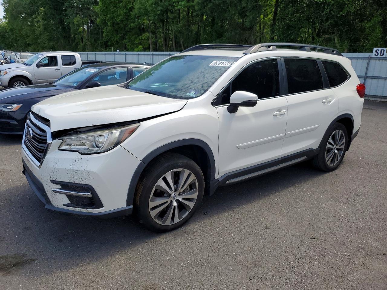 2019 Subaru Ascent Limited, VIN 4S4WMAPD7K3487644 — Front end
