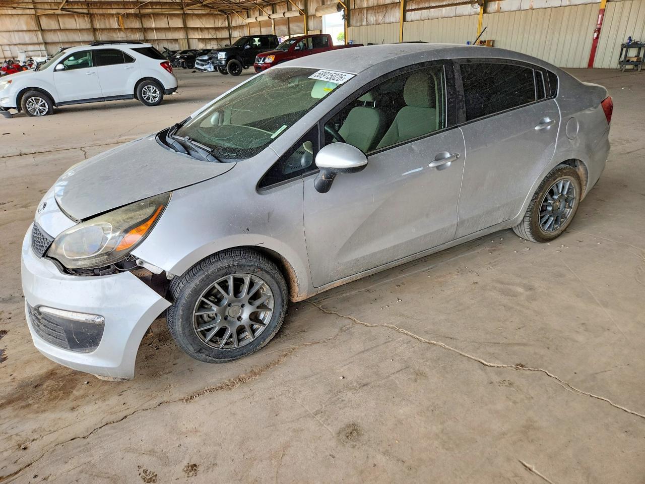 2016 Kia Rio LX, VIN KNADM4A3XG6678488 — Front end
