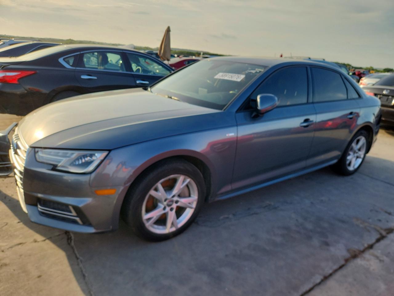 2018 Audi A4 Premium, VIN WAUDNAF46JA022922 — Front end