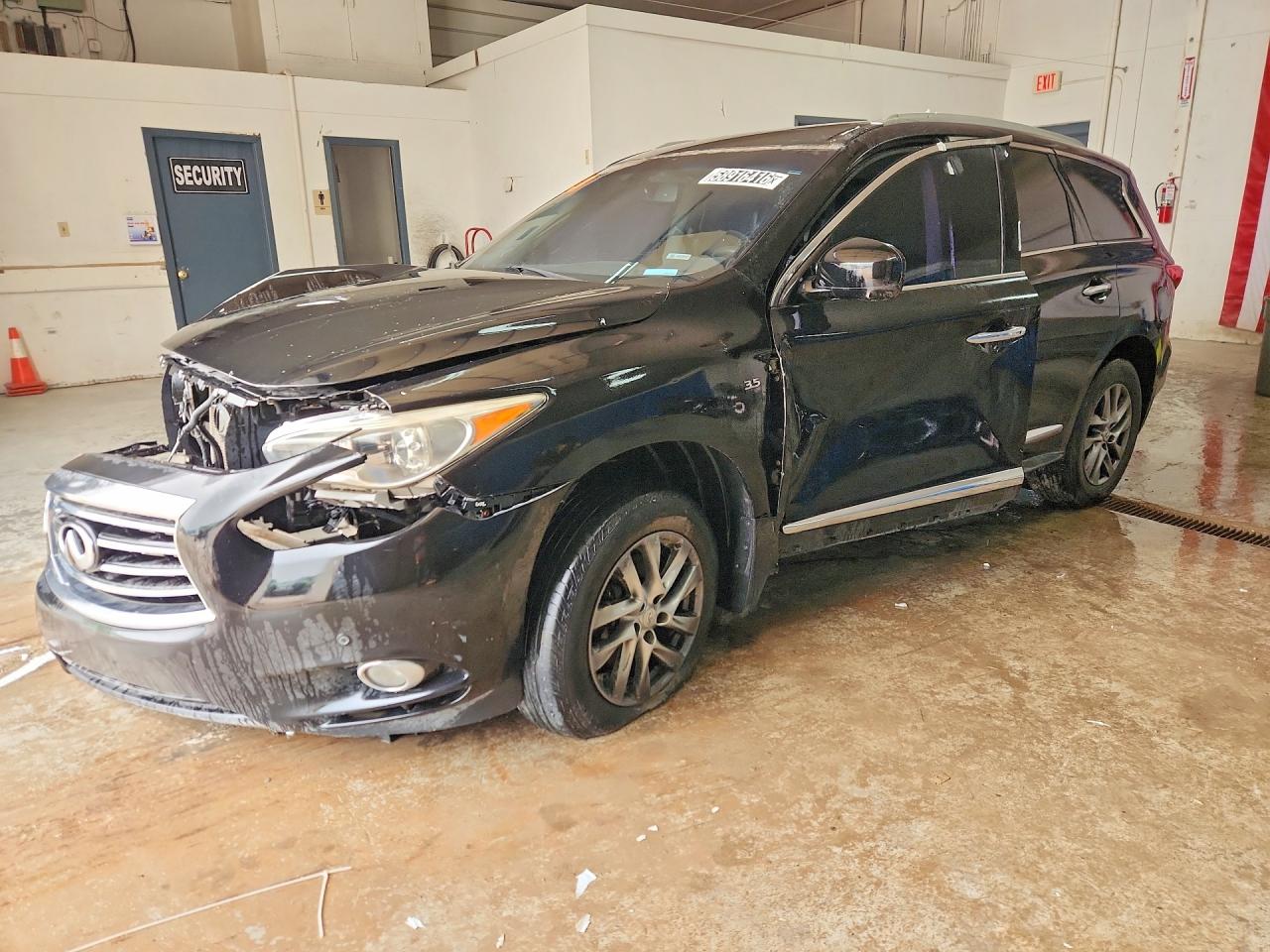2014 Infiniti QX60, VIN 5N1AL0MMXEC531300 — Front end